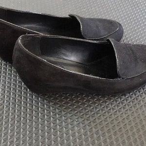 Kenneth Cole Reaction Black Womens Wedge Shoe 7
